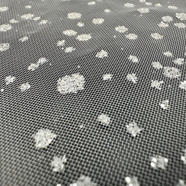 Сетка плательная, цвет - Белый