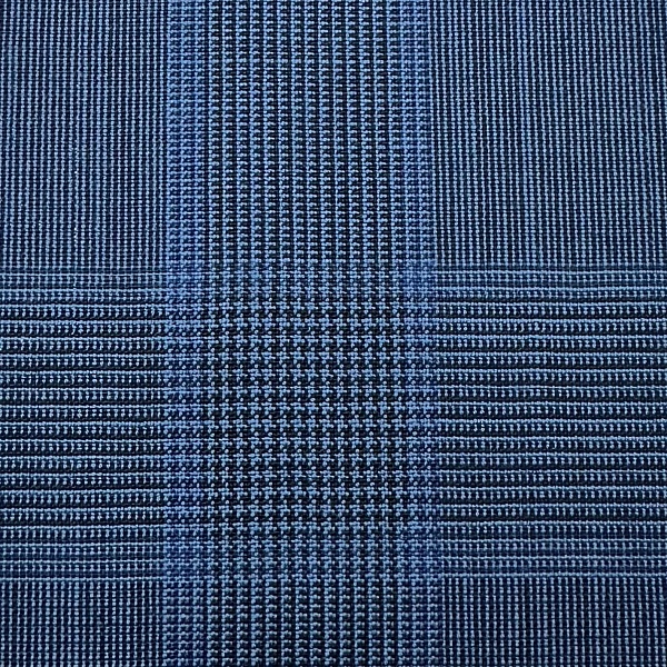 Шерсть костюмная, цвет - Синий