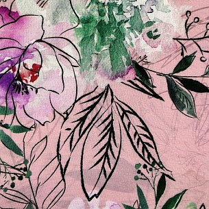 Викоза плательная, цвет - в ассортименте