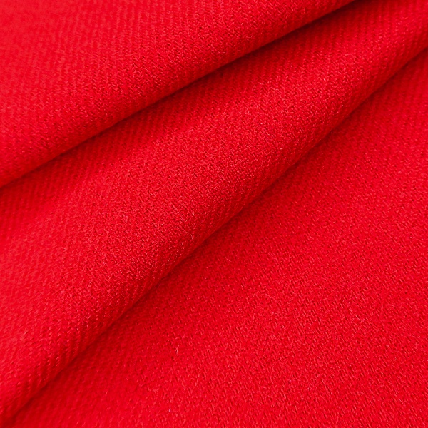 Костюмная ткань, цвет - Красный