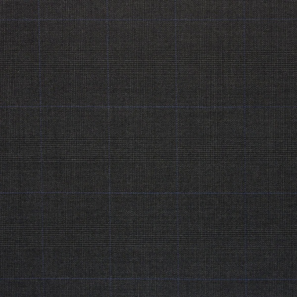 Ткань костюмная, цвет - Тёмно-синий