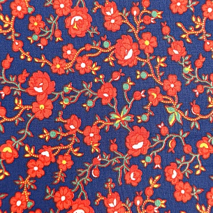 Перкаль плательный, цвет - Красный