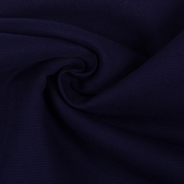 Хлопок костюмный, цвет - Тёмно-синий