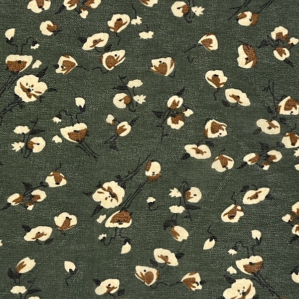 Шифон плательный, цвет - Хаки