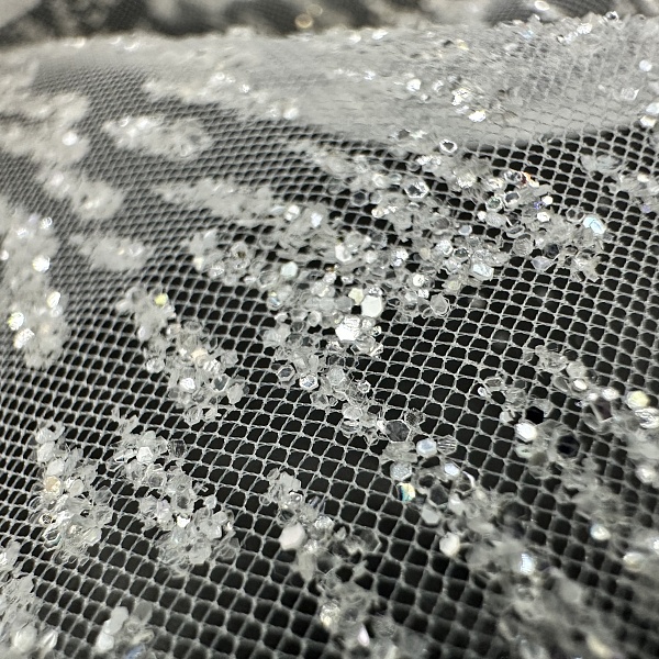 Сетка плательная, цвет - Белый