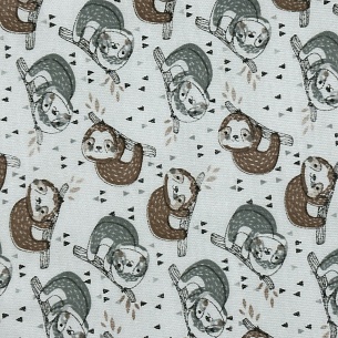 Ткань детская, цвет - Белый