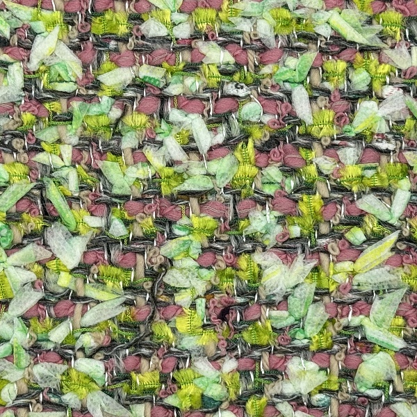 Твид костюмный, цвет - Мультиколор