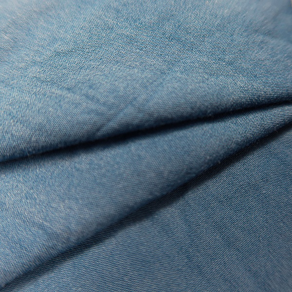 Рубашечная ткань, цвет - Синий