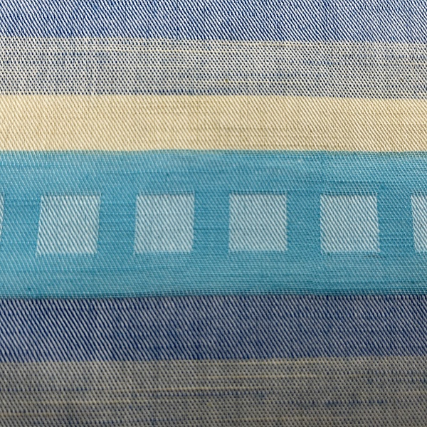 Жаккард плательный, цвет - Синий