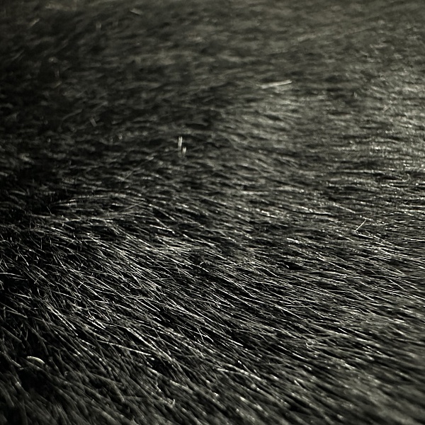 Экомех пальтовый, цвет - Чёрный