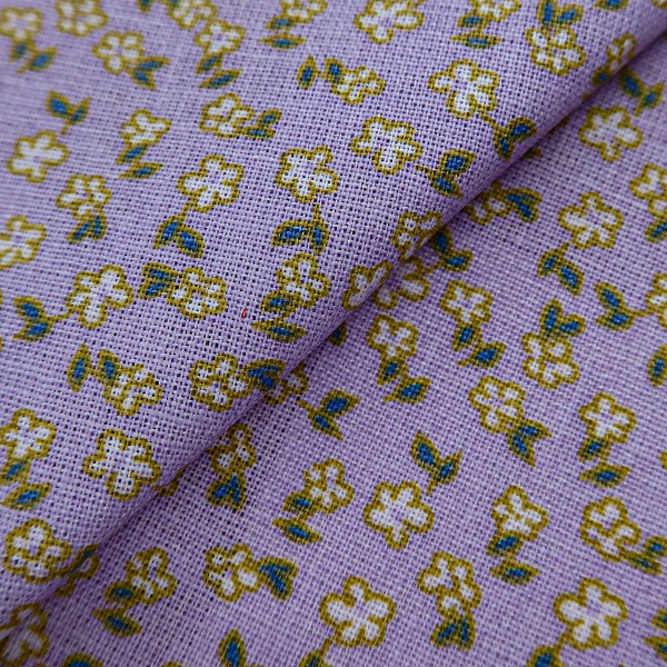 Ситец плательный, цвет - Фиолетовый