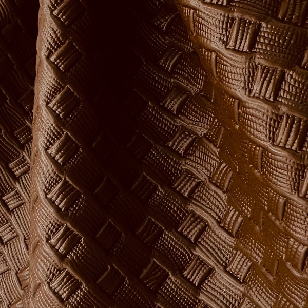 Искусственная кожа курточно-плащевая, цвет - Коричневый