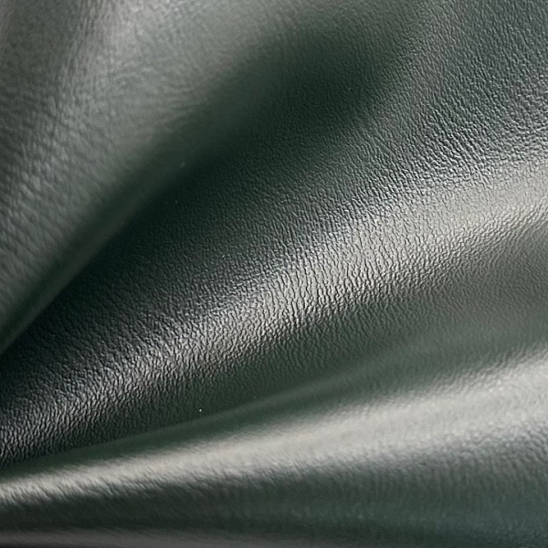 Искусственная кожа курточно-плащевая, цвет - Тёмно-изумрудный