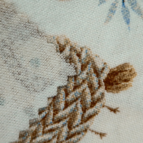 Фланель одёжная, цвет - Белый