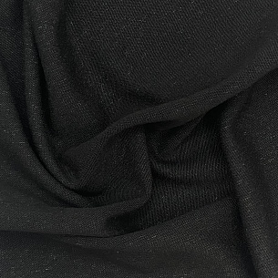 Вискоза плательная, цвет - Чёрный