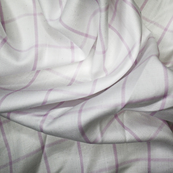 Рубашечная ткань, цвет - Белый