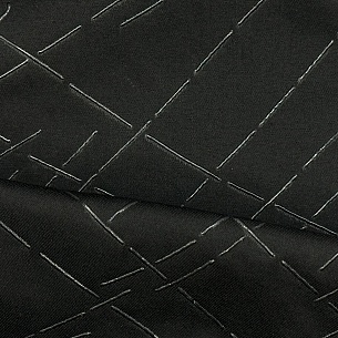 Хлопок костюмный, цвет - Чёрный