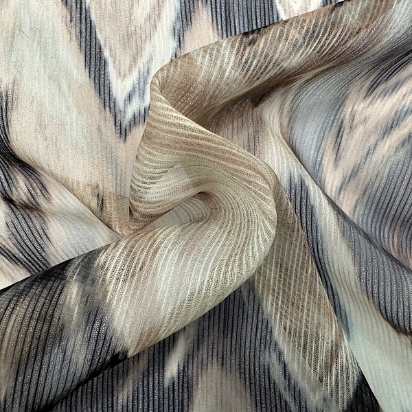 Полиэстер плательный, цвет - в ассортименте