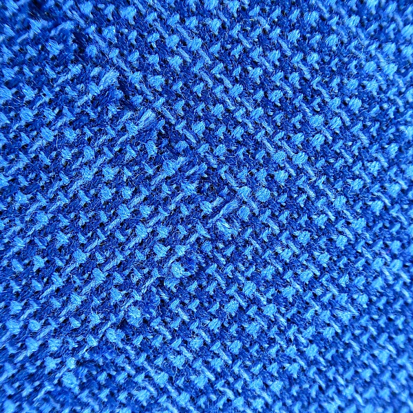 Костюмная ткань, цвет - Синий