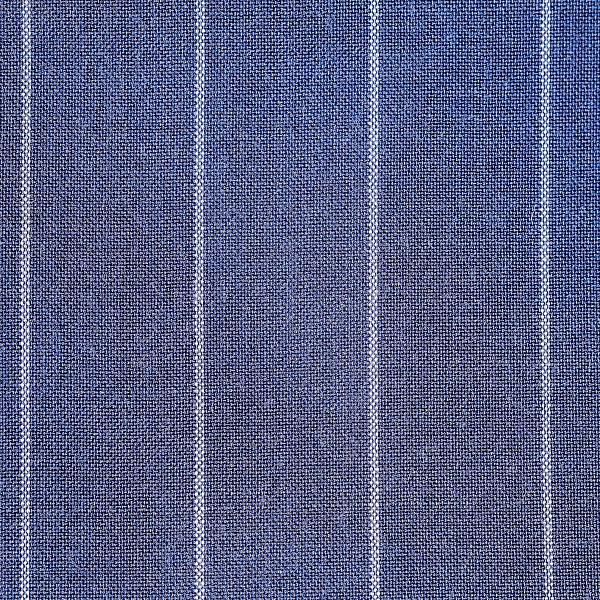 Шерсть костюмная, цвет - Синий