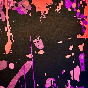 Полиэстер курточно-плащевой, цвет - Мультиколор