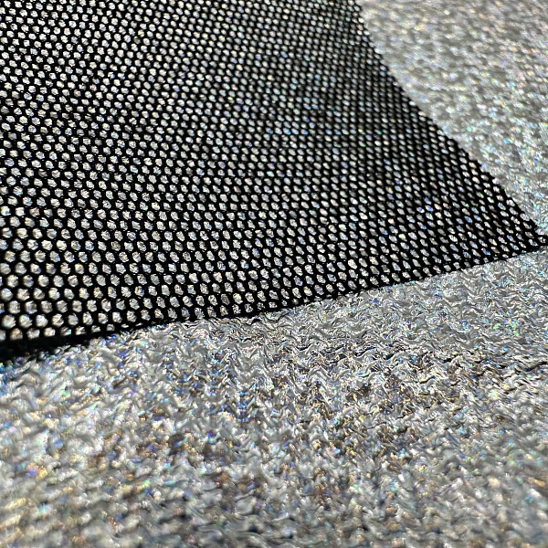 Полиэстер костюмный, цвет - Серебристый