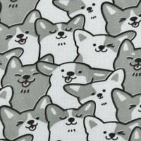 Ткань детская, цвет - Белый