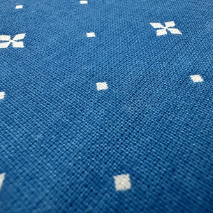 Хлопок для домашнего текстиля, цвет - Синий
