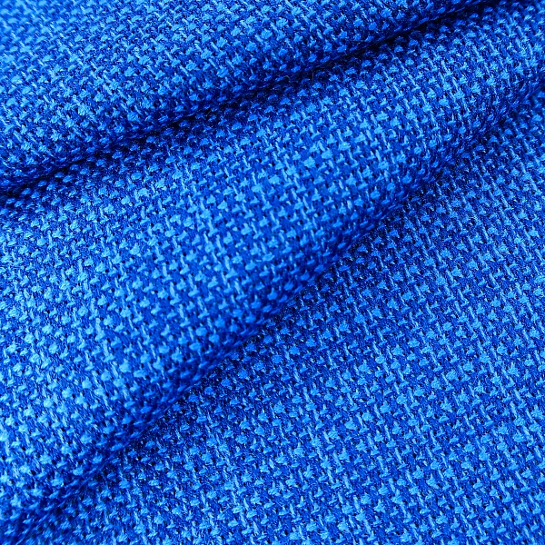 Костюмная ткань, цвет - Синий