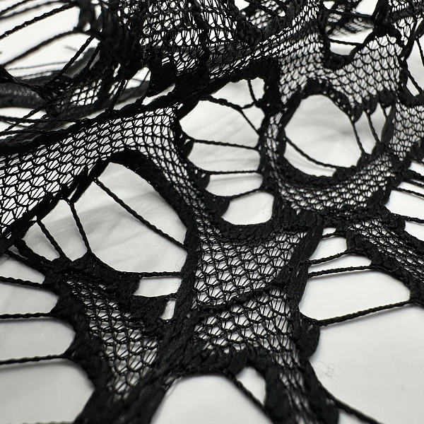 Кружево плательное, цвет - Чёрный