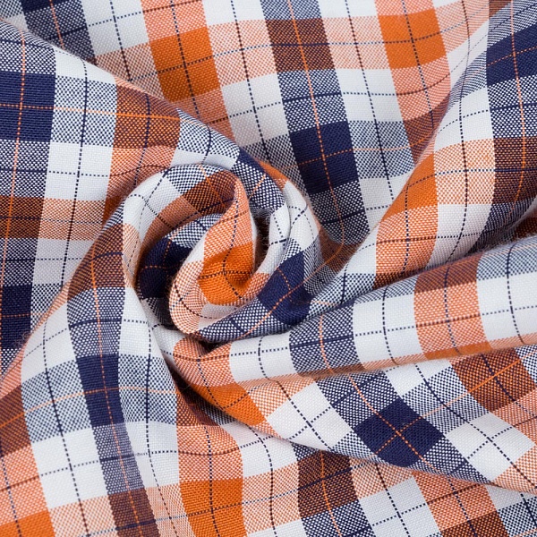 Поплин сорочечный, цвет - в ассортименте