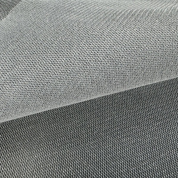 Сетка плательная, цвет - Натуральный белый