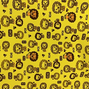 Ткань детская, цвет - Жёлтый