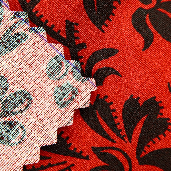 Перкаль плательный, цвет - Красный