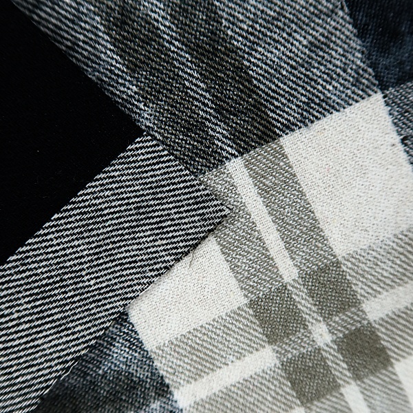 Рубашечный хлопок с эффектом варки, цвет - Чёрный