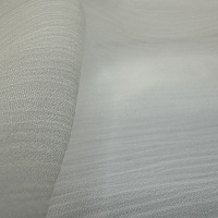 Шёлк шифон жатый для платков, цвет - Молочный