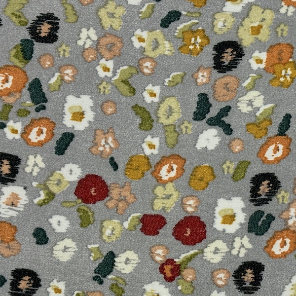 Шифон плательный, цвет - Мультиколор