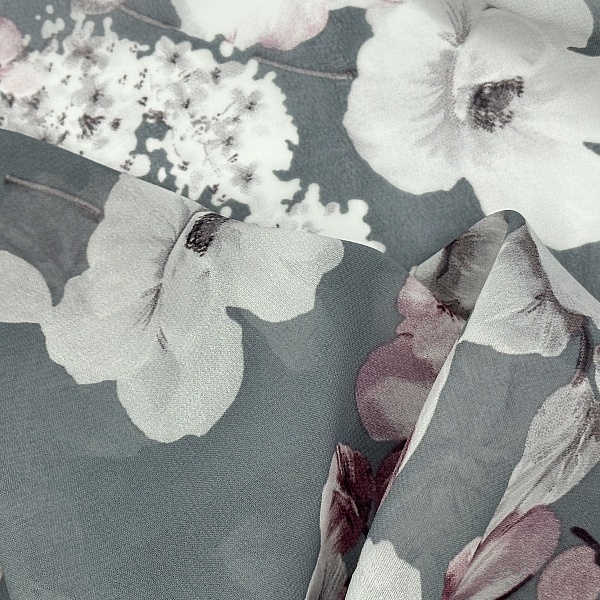 Шифон плательно-блузочный, цвет - в ассортименте