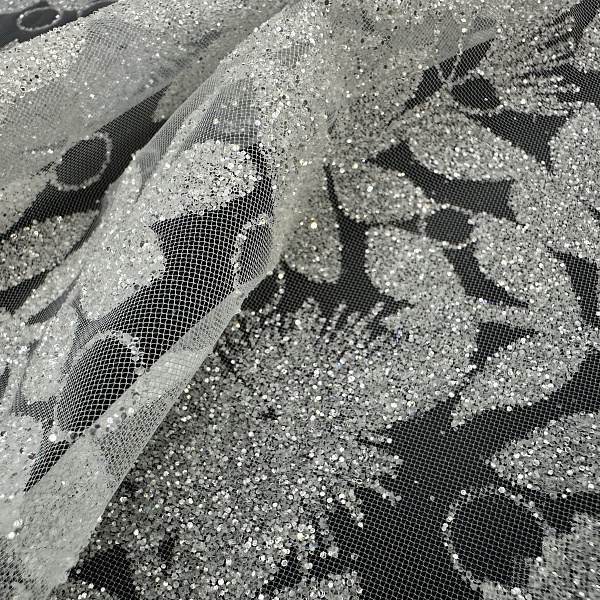 Сетка плательная, цвет - Белый