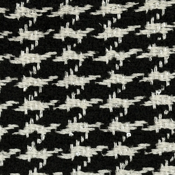 Твид "Шанель", цвет - Чёрный