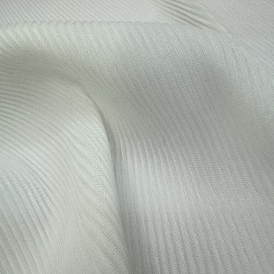 Полиэстер плательный, цвет - Белый