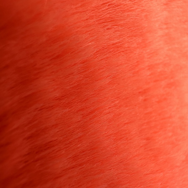 Экомех пальтовый, цвет - Коралловый