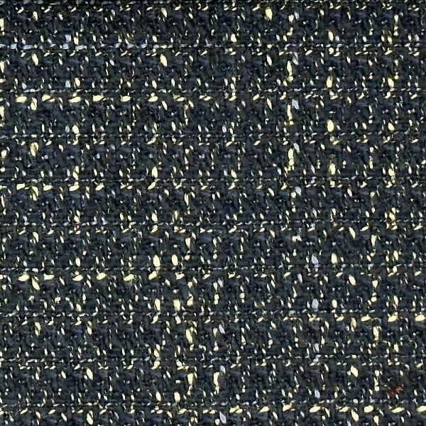 Тонкий костюмный твид (рогожка шерстяная), цвет - Сапфировый