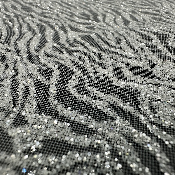 Сетка плательная, цвет - Белый