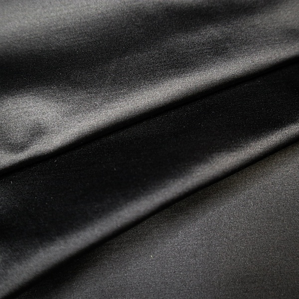 Костюмная ткань, цвет - Чёрный