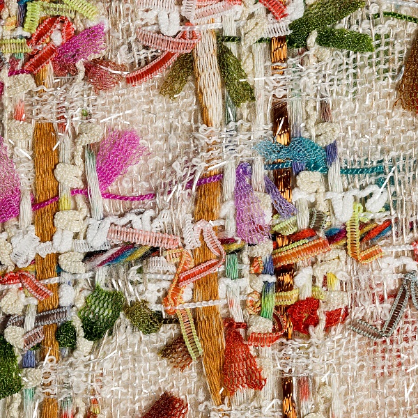 Твид костюмный, цвет - Мультиколор