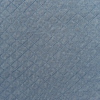 Трикотаж жаккард, 30/600/30 карде, цвет - Голубой