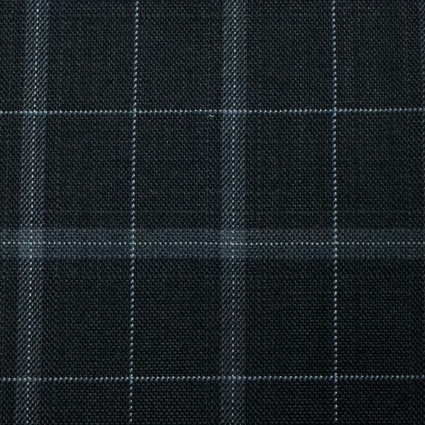 Шерсть костюмная, цвет - Синий