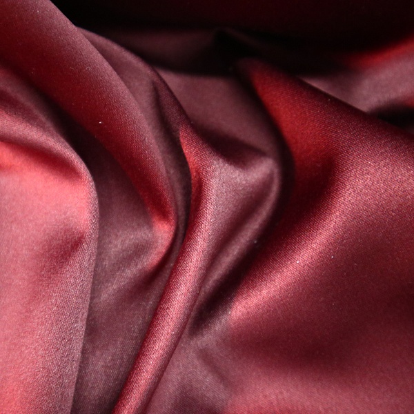 Плательно-костюмная ткань, цвет - Бордовый