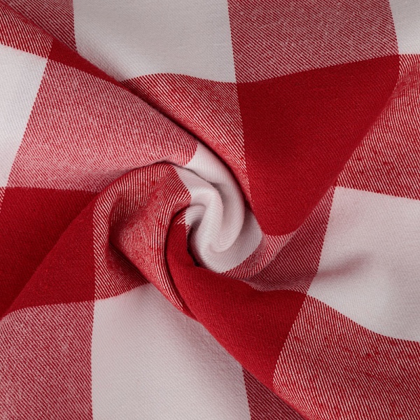 Фланель с хлопком в клетку, цвет - в ассортименте